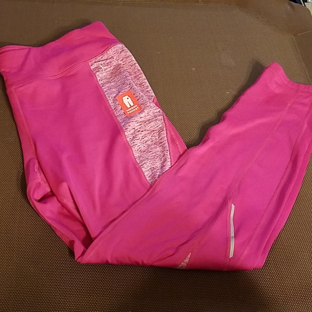 Danskin Now fitted leggings pink size large